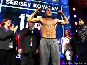 Kovalev & Pascal Weigh-InCasino de Montreal