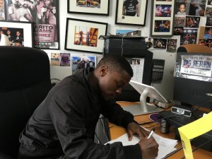 Marcus Bates Signing