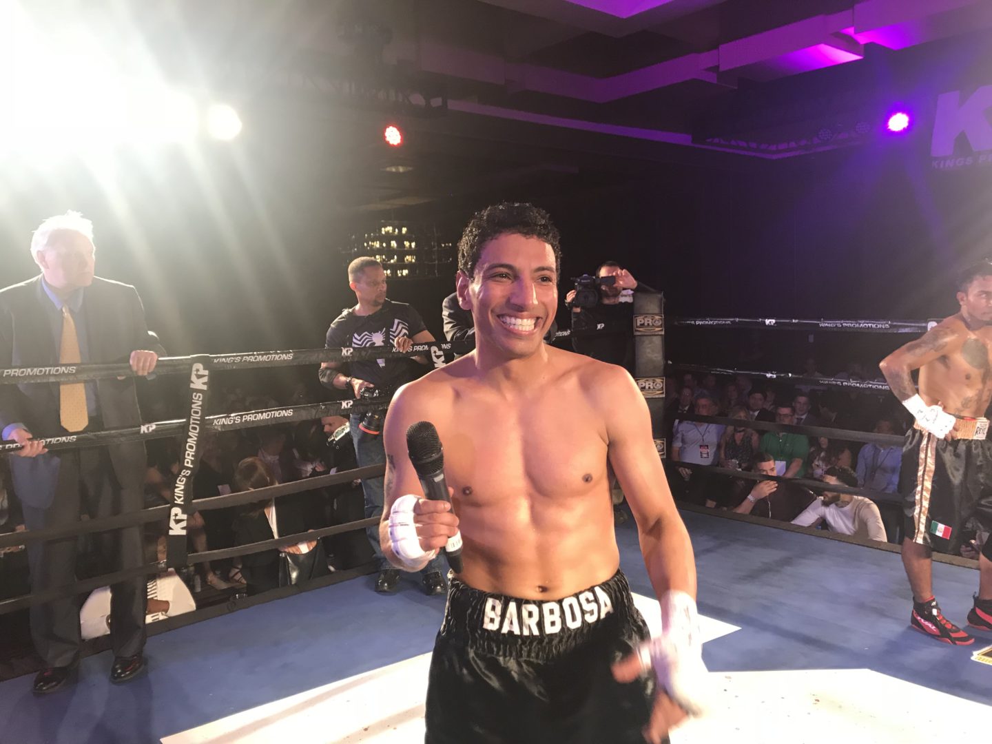 ALEX BARBOSA ANNOUNCER FOR THE BRISCOE AWARDS