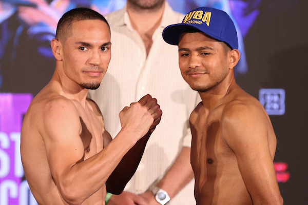 Boxing: Juan Francisco Estrada vs Roman Gonzalez Weigh-In