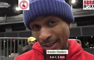 VIDEO: Undefeated Super Bantamweight Brandon Chambers talks Feb. 18 Bout