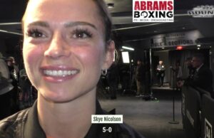 VIDEO: Skye Nicolson focused for Tania Alvarez fight