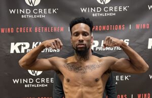 Johnny Spell Takes on Chancellor Batttenberg on Saturday, July 19th at the Hollywood Casino at the Meadows in Washington, PA