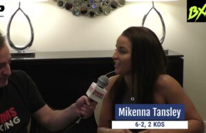VIDEO: Mikenna Tansley talks about her fight with Amy Salinas on March 10, 2023 in Bethlehem, PA
