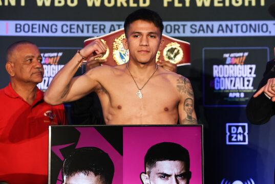 Bam Rodriguez replaces belts with a new challenge