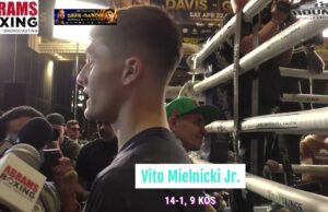 VIDEO: Vito Mielnicki Talks about his Fight with Jose Sanchez Charles