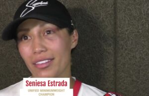 VIDEO: Seniesa Estrada Post Fight Press Conference after defeating Leonela Yudica