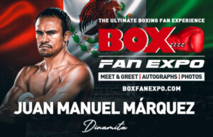 4 Division World Champion & Hall of Famer Juan Manuel Marquez Confirmed for Seventh Annual Box Fan Expo, During Cinco De Mayo Weekend, Saturday May 4, in Las Vegas