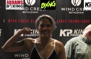VIDEO: King’s Promotions Weigh-in (Teasley vs Mayoral, Spell vs Bernadin, Gonzalez vs Morales) for 4-5-24