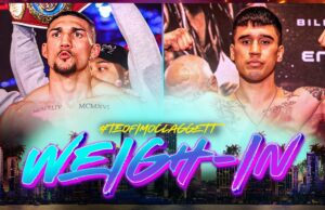 VIDEO: Teofimo Lopez vs Steve Claggett | WEIGH-IN