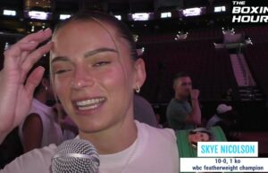 VIDEO: Skye Nicolson Previews Title Defense against Dyana Vargas Plus Update on Amanda Serrano fight