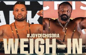 VIDEO: Joe Joyce vs Derek Chisora | WEIGH-IN