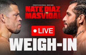 VIDEO: Diaz vs Masvidal: Weigh-In | Anaheim, CA | FANMIO PPV