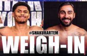VIDEO: Shakur Stevenson vs Artem Harutyunyan | WEIGH-IN