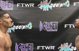 VIDEO: KOhen Promotions Weigh-in (Cruz vs Gangloff) for September 28, 2024 card