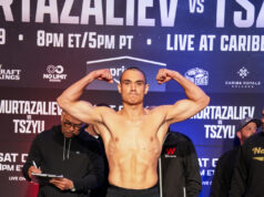 AUSTRALIAN SUPERSTAR TIM TSZYU KICKS OFF FIGHT WEEK FACING OFF WITH UNDEFEATED CHALLENGER DENIS NURJA AHEAD OF SHOWDOWN SATURDAY NIGHT HEADLINING PBC CHAMPIONSHIP BOXING ON PRIME VIDEO