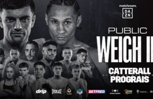 VIDEO: Jack Catterall Vs Regis Prograis & Undercard Weigh In