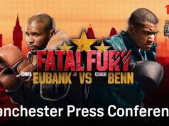 VIDEO: RING MAGAZINE: CHRIS EUBANK JR. VS. CONOR BENN LAUNCH PRESS CONFERENCE
