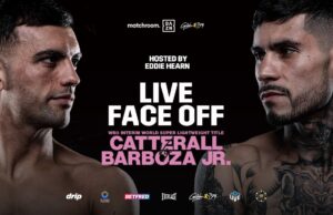 VIDEO: Face Off: Jack Catterall Vs Arnold Barboza With Eddie Hearn