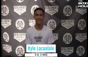 VIDEO: Interview With Undefeated Featherweight Kyle Lacanlale