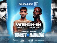 VIDEO: Oscar Duarte vs. Miguel Madueño | WEIGH-IN