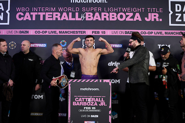 Catterall vs. Barboza Jr Weigh In