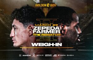 VIDEO: William “El Camarón” Zepeda vs. Tevin “2X” Farmer | WEIGH IN