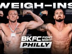 VIDEO: BKFC FIGHT NIGHT PHILLY Weigh-In | LIVE!
