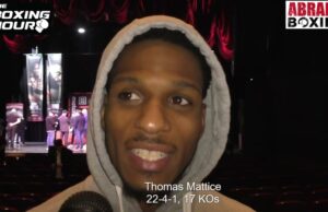 VIDEO: Thomas Mattice Talks about showdown with Raymond Ford