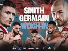 VIDEO: Dalton Smith Vs Mathieu Germain | Live Weigh In | Matchroom Boxing