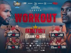 VIDEO: Chris Eubank Jr Vs Conor Benn Fight Week: Media Workout