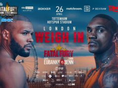 VIDEO: Chris Eubank Jr Vs Conor Benn | Ceremonial Weigh In