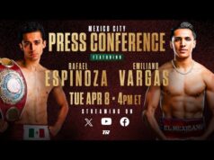 VIDEO: Rafael Espinoza & Emiliano Vargas | MEXICO CITY PRESS CONFERENCE