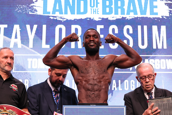 LAND OF THE BRAVE - JOSH TAYLOR V EKOW ESSUMAN WEIGH IN