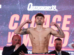 LEIGH WOOD OUTLINES PLAN OF ATTACK AS HE PREPARES TO FACE OLD ENEMY JOSH WARRINGTON IN FRONT OF SOLD OUT NOTTINGHAM CROWD