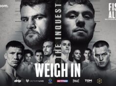 VIDEO: Johnny Fisher vs Dave Allen 2 | Weigh-In | Matchroom Boxing