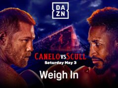 VIDEO: RIYADH SEASON: CANELO ALVAREZ VS. WILLIAM SCULL WEIGH IN
