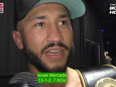 VIDEO: Israel Mercado talks about his win over Branden Pizarro