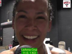 VIDEO: WBA Continental American Super Fly. Champion LeAnna Cruz Talks about Her win over Regina Chavez
