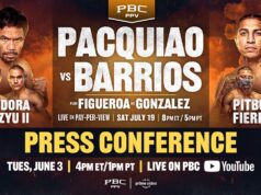 VIDEO: Pacquiao vs. Barrios Los Angeles Press Conference