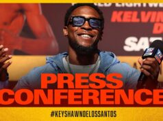 VIDEO: Keyshawn Davis vs Edwin De Los Santos | PRESS CONFERENCE