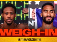 VIDEO: Keyshawn Davis vs Edwin De Los Santos | WEIGH-IN