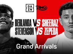 VIDEO: RING III: EDGAR BERLANGA VS HAMZAH SHEERAZ & SHAKUR STEVENSON VS WILLIAM ZEPEDA GRAND ARRIVALS