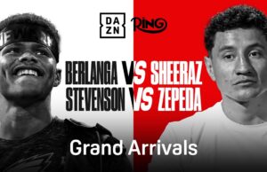 VIDEO: RING III: EDGAR BERLANGA VS HAMZAH SHEERAZ & SHAKUR STEVENSON VS WILLIAM ZEPEDA GRAND ARRIVALS