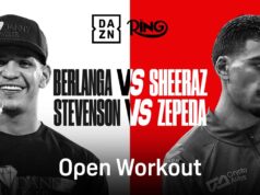 VIDEO: RING III: EDGAR BERLANGA VS. HAMZAH SHEERAZ & SHAKUR STEVENSON VS. WILLIAM ZEPEDA OPEN WORKOUT