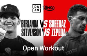 VIDEO: RING III: EDGAR BERLANGA VS. HAMZAH SHEERAZ & SHAKUR STEVENSON VS. WILLIAM ZEPEDA OPEN WORKOUT