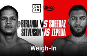 VIDEO: RING III: EDGAR BERLANGA VS. HAMZAH SHEERAZ & SHAKUR STEVENSON VS. WILLIAM ZEPEDA WEIGH IN LIVE