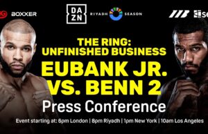 VIDEO: CHRIS EUBANK JR. VS. CONOR BENN 2 LAUNCH PRESS CONFERENCE LIVESTREAM
