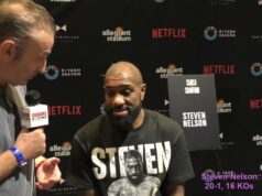 VIDEO: Steven Nelson Ready for Raiko Santana on Canelo – Crawford card