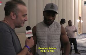 VIDEO: Brandon Adams Looking to Repeat against Serhii Bohachuk